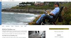 Desktop Screenshot of enjoyingtheride.com